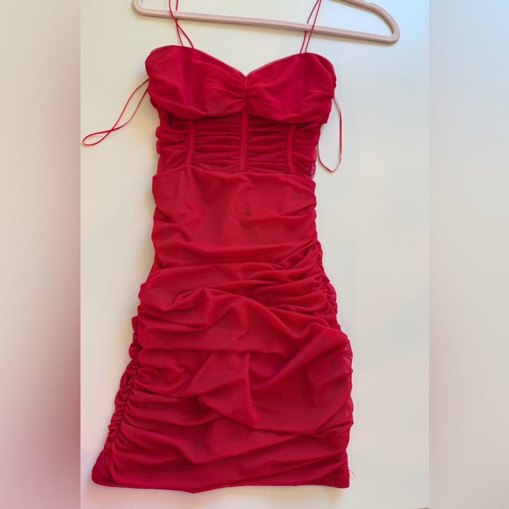 superdown Kambella Ruched Mini Dress - Picture 4 of 6